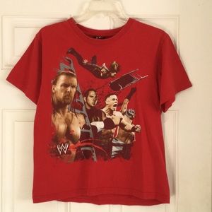 WWE 2007 Youth Large T-Shirt John Cena Triple H